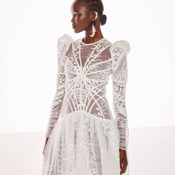 Prima Embroider Zimmermann dress size M size 2 Australia - Picture 5 of 8